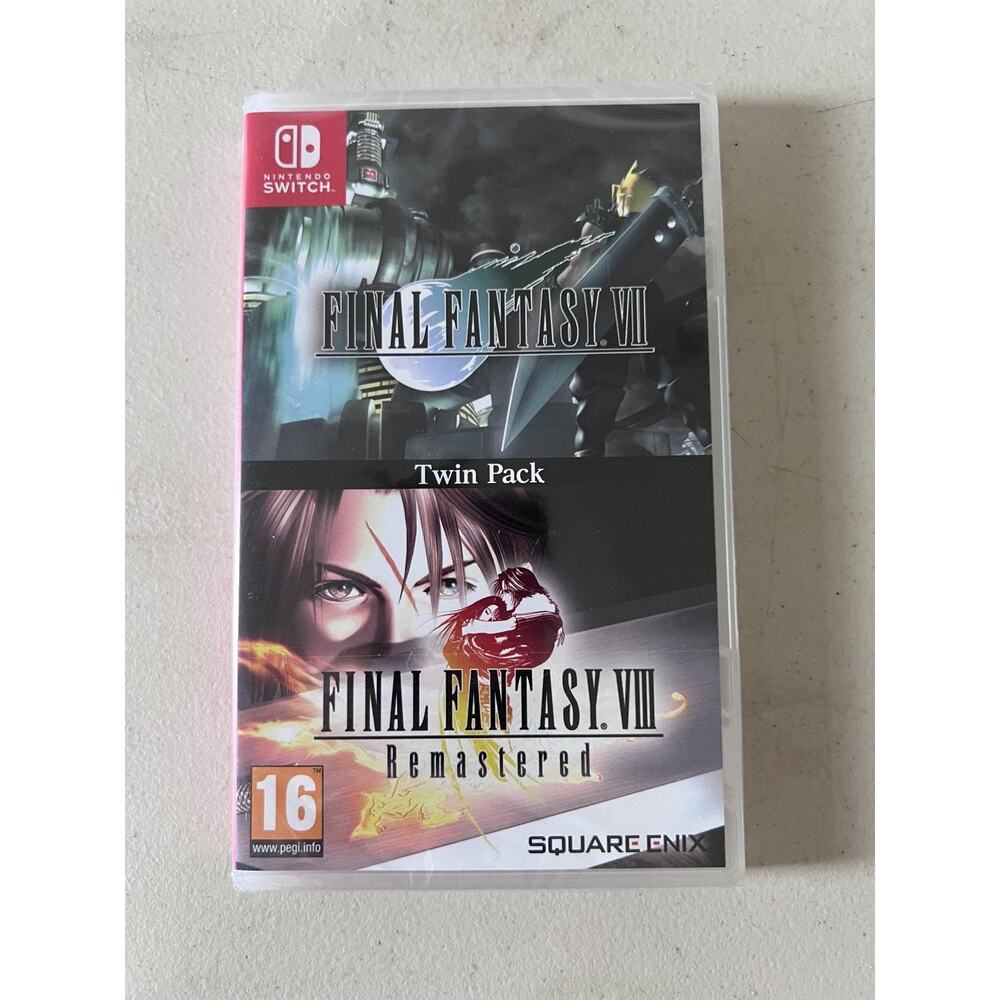 Final Fantasy VII / VIII Remastered Twin Pack Nintendo Switch Video Game